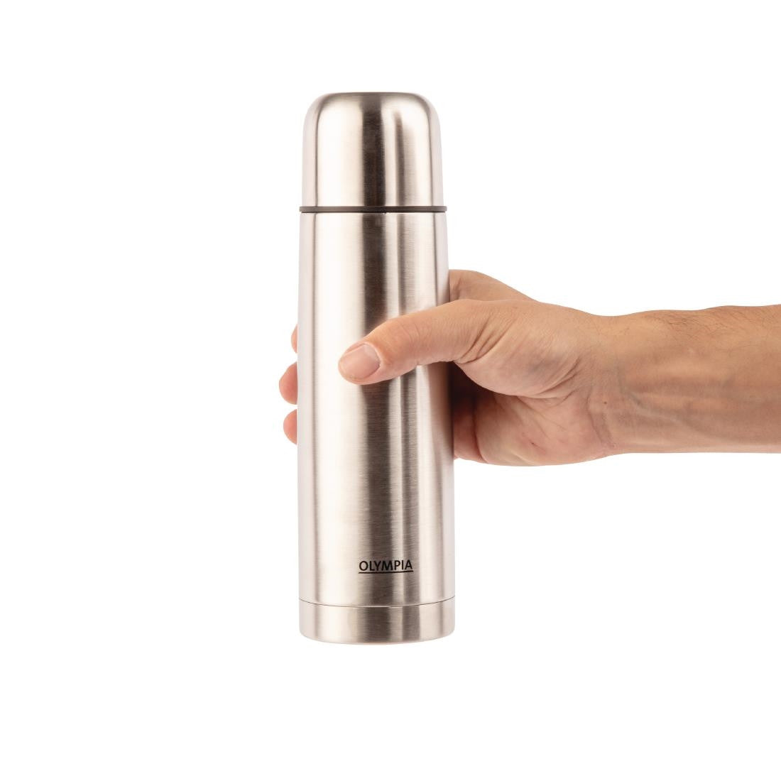 Olympia Vacuum Flask Stainless Steel 0.5Ltr CN695