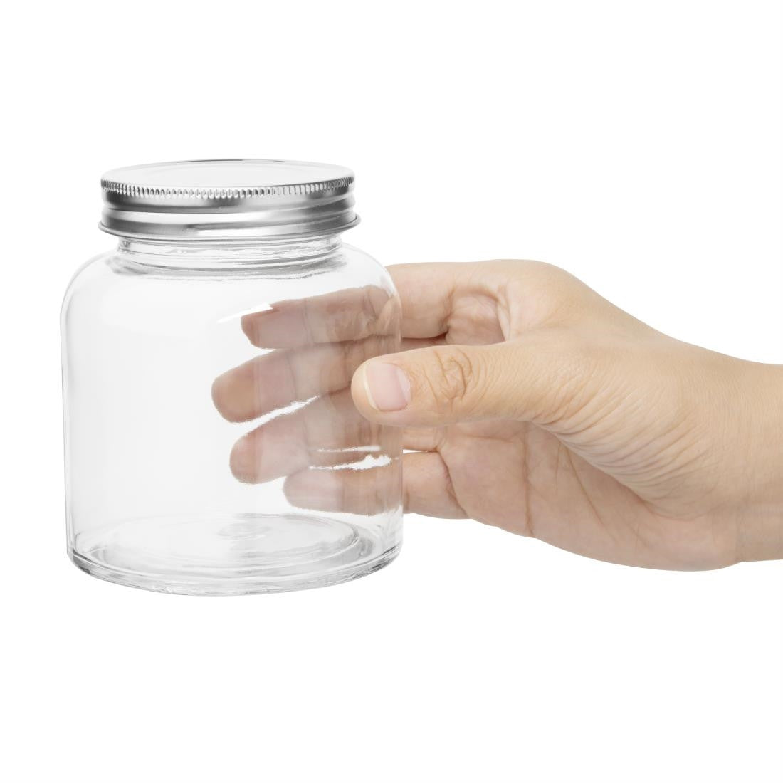 Vogue Glass Screw Top Preserving Jar 330ml (Pack of 6) CP082