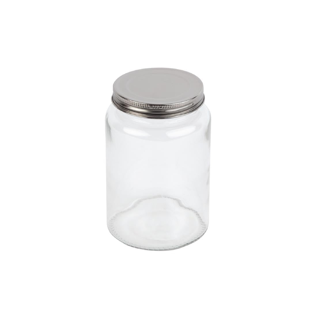 Vogue Glass Screw Top Preserving Jar 550ml (Pack of 6) CP083