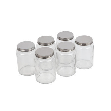 Vogue Glass Screw Top Preserving Jar 550ml (Pack of 6) CP083