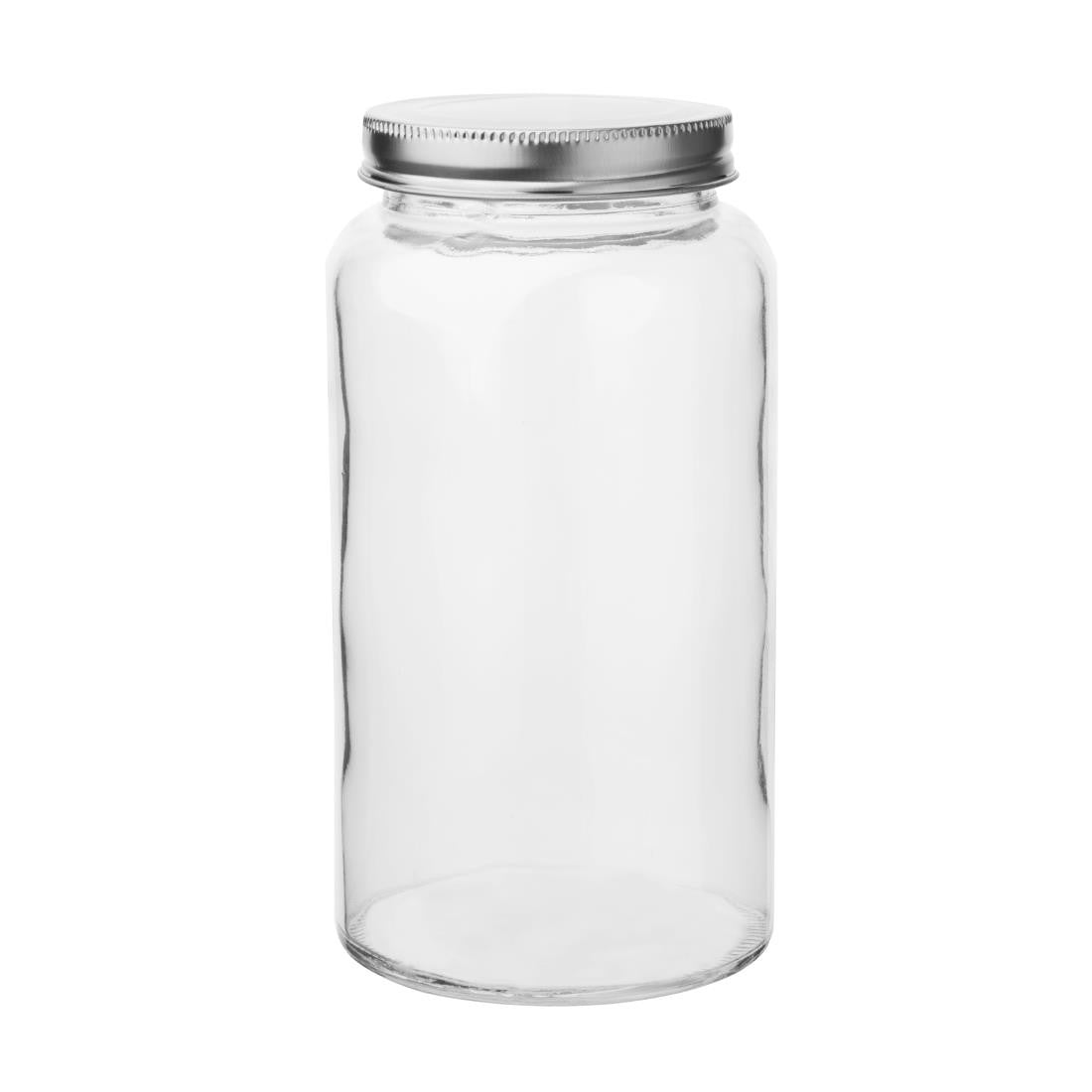 Vogue Glass Screw Top Preserving Jar 800ml (Pack of 6) CP084