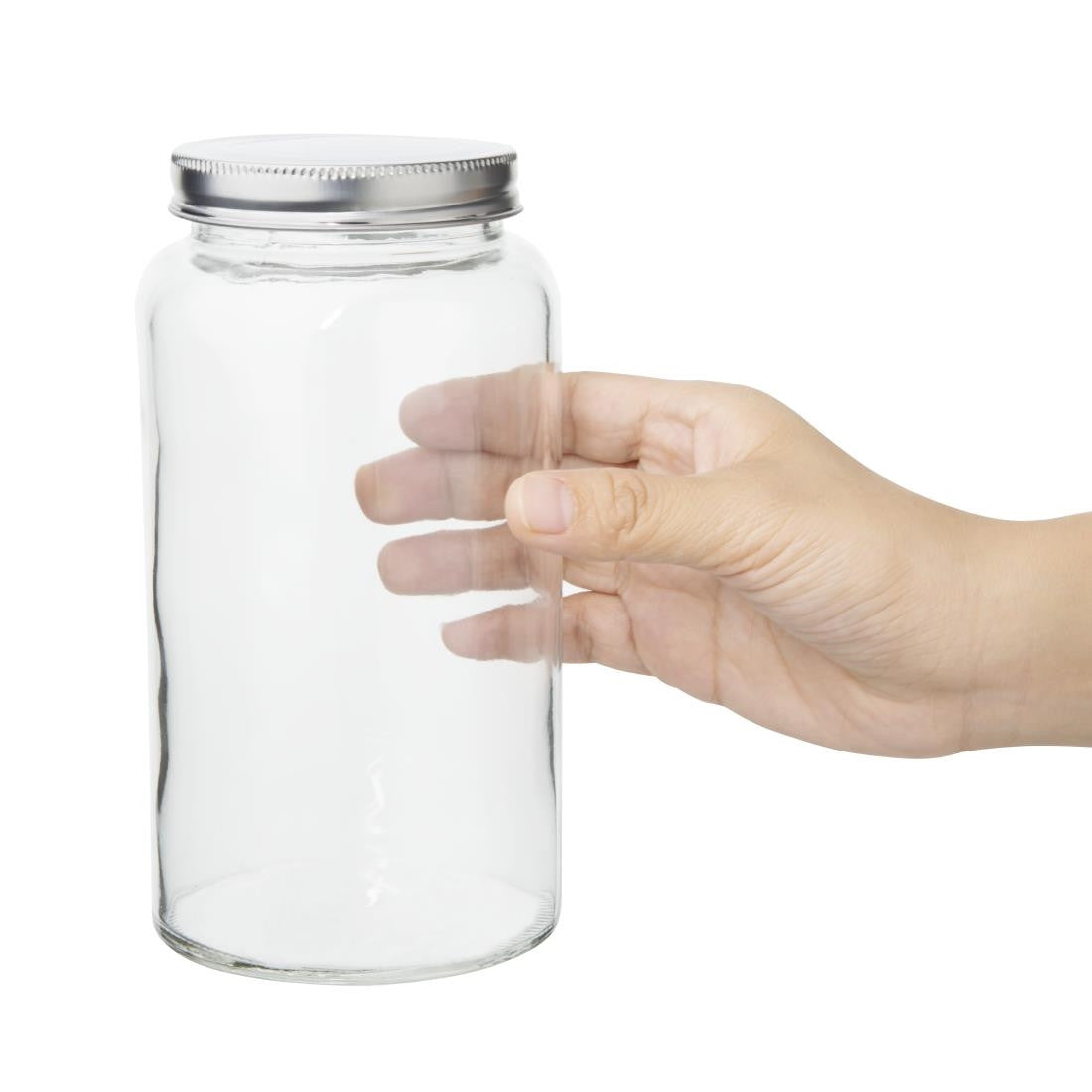 Vogue Glass Screw Top Preserving Jar 800ml (Pack of 6) CP084