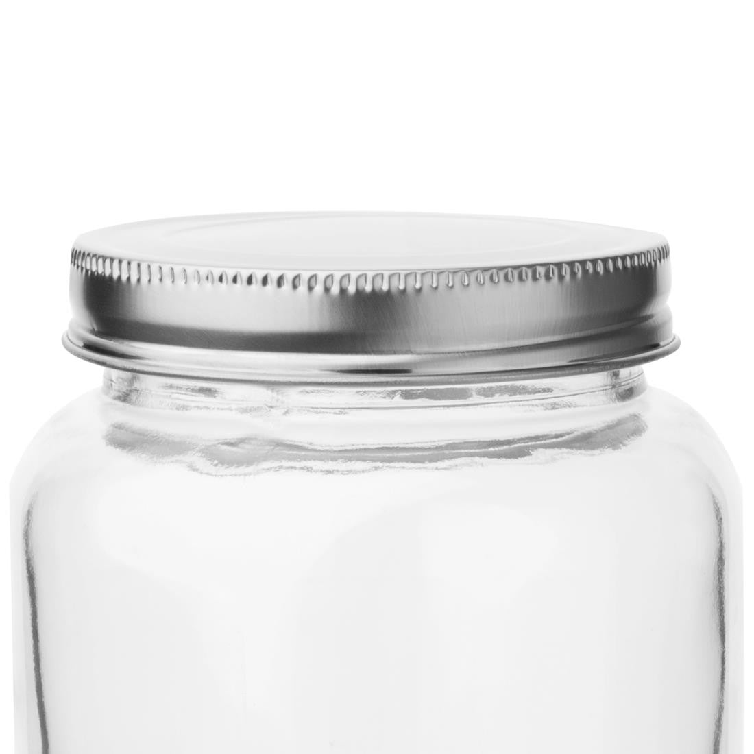 Vogue Glass Screw Top Preserving Jar 800ml (Pack of 6) CP084