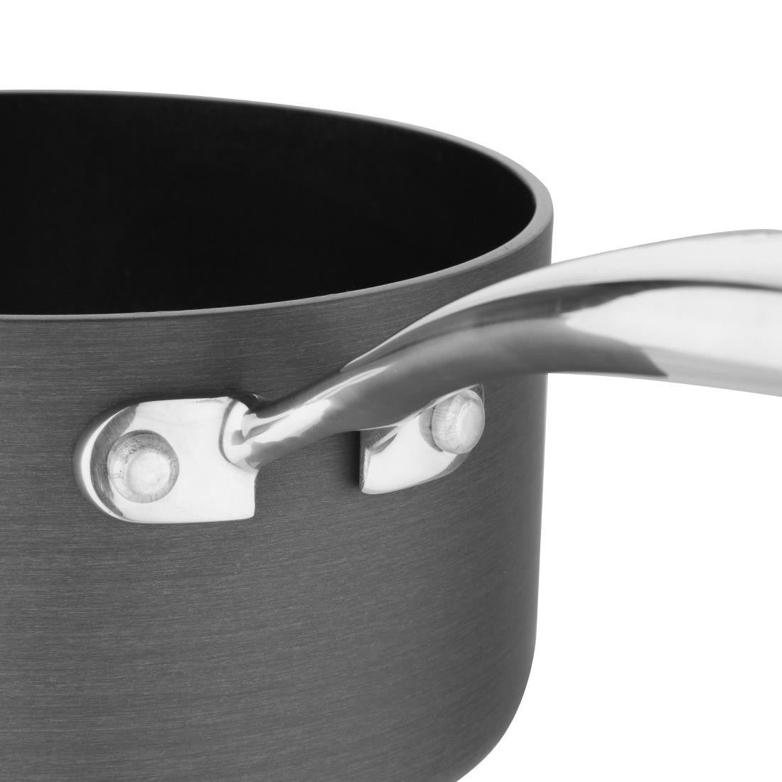 Vogue Anodised Aluminium Non Stick Sauce Pan 160mm CP762