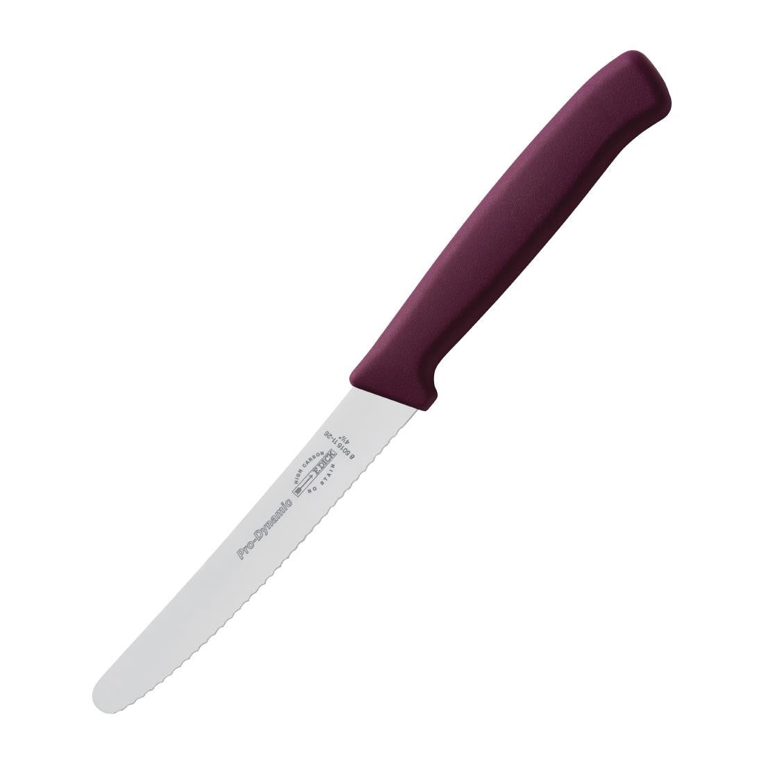Dick Pro Dynamic Serrated Utility Knife Purple 11cm CR158