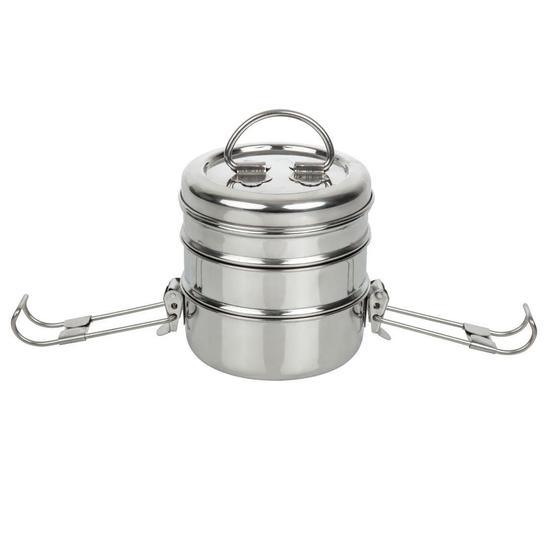 Utopia 3 Tier Tiffin Tin 115mm (Pack of 6) CS079