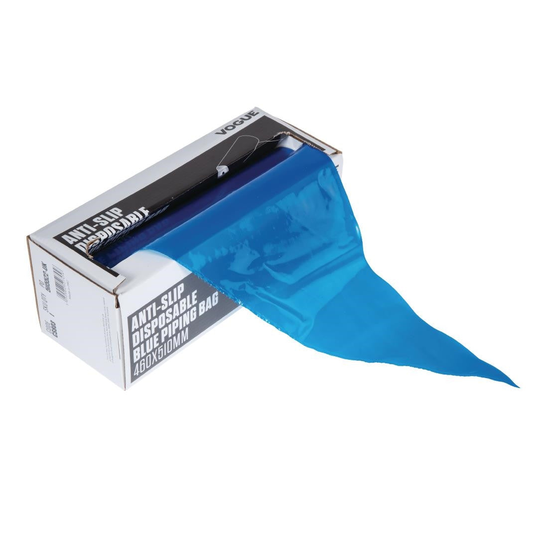 Vogue Anti-Slip Disposable Blue Piping Bags (Pack of 100) CS803
