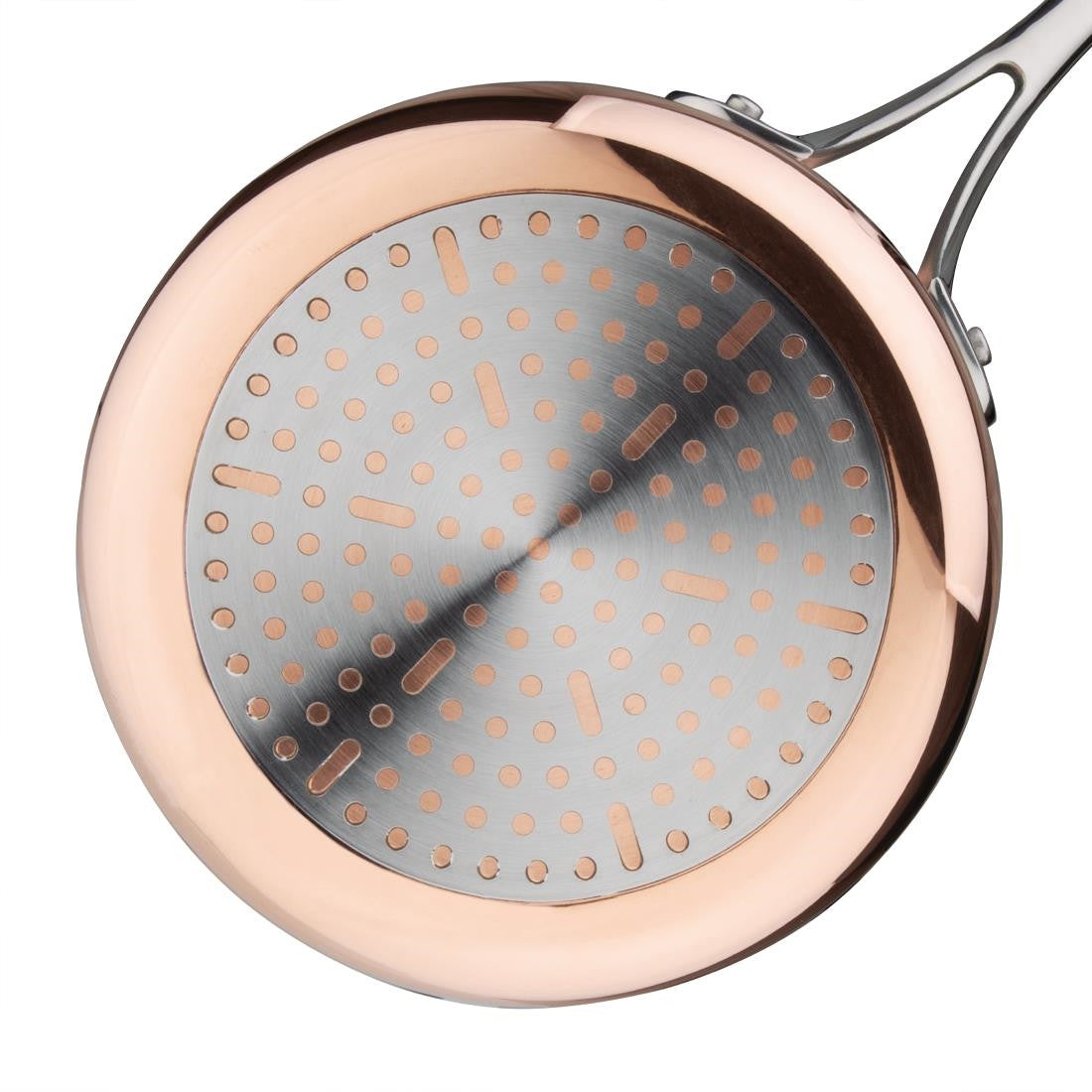 Vogue Induction Tri Wall Copper Saucepan 160mm CT998