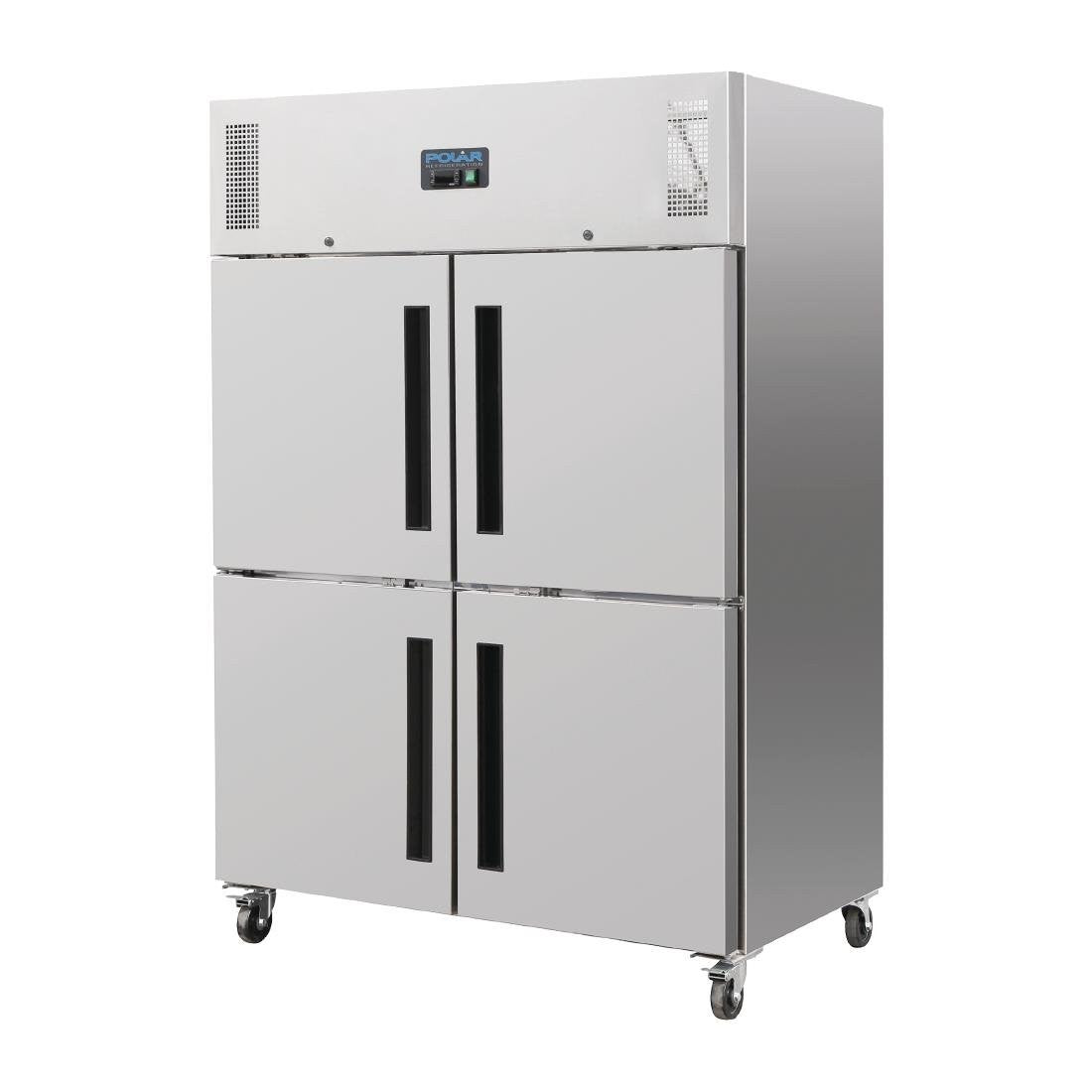 Polar G-Series Upright Double Stable Door Gastro Fridge 1200Ltr CW195