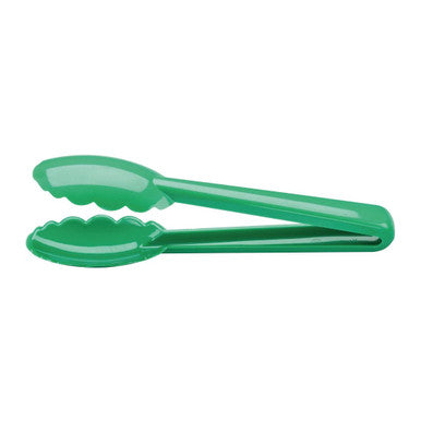 Mercer Culinary Hells Tools Tongs Green 8" CW531