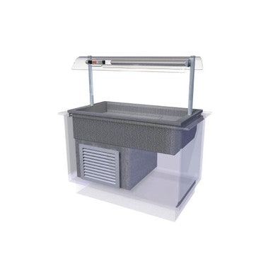 Designline Drop In Cold Island Well Self Service 1175mm CW607