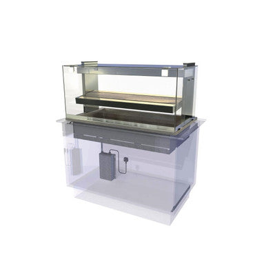 Kubus Drop In Heated Serve Over Counter KHDL3 CW637