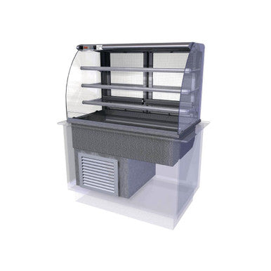 Designline Drop In Multideck with Rear Doors 1525mm CW657
