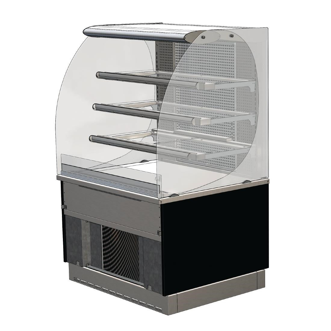 Designline Drop In Slimline Multideck with Rear Door 600mm CW660