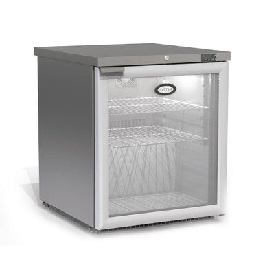 Foster 1 Glass Door 200Ltr Under Counter Fridge HR200G 13/114 CW736-SE