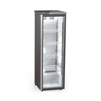 Foster Xtra Slimline 1 Glass Door 410Ltr Cabinet Fridge with Light XR415G 33/113 CW742-SCL