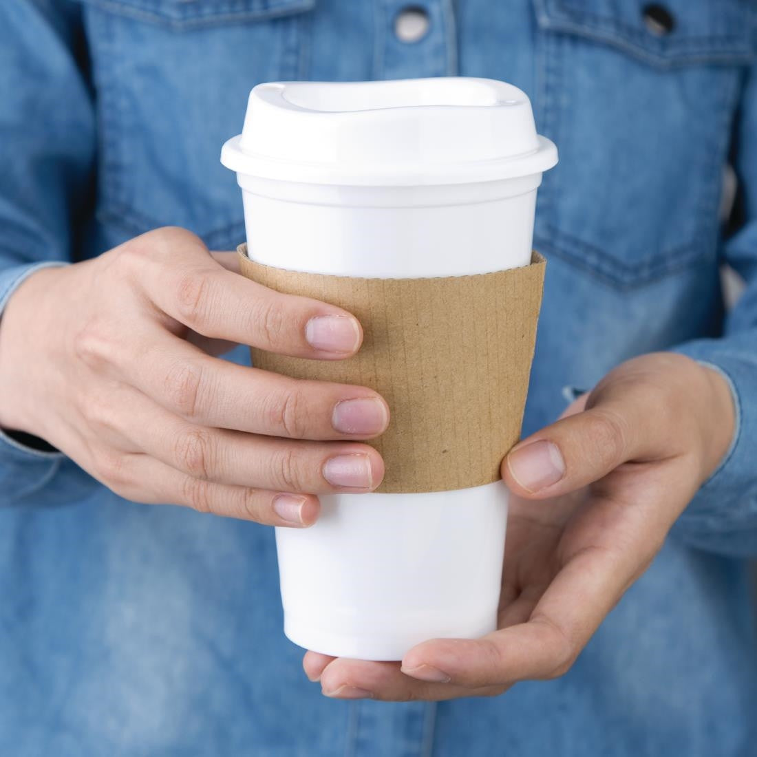 Olympia Polypropylene Reusable Coffee Cups 16oz (Pack of 25) CW929