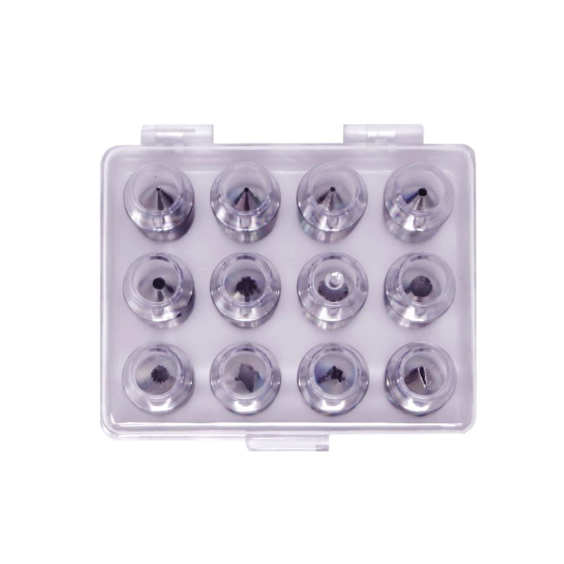 PME Stainless Steel Supatube Piping Nozzles, Set of 12 CX132