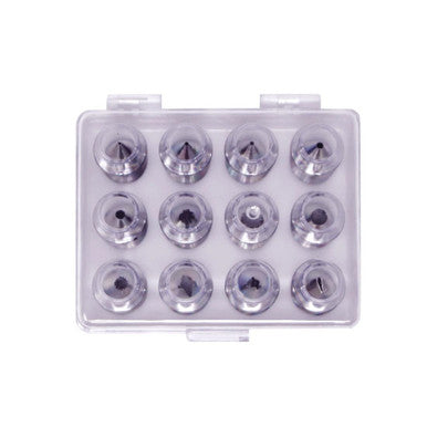 PME Stainless Steel Supatube Piping Nozzles, Set of 12 CX132