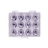 PME Stainless Steel Supatube Piping Nozzles, Set of 12 CX132