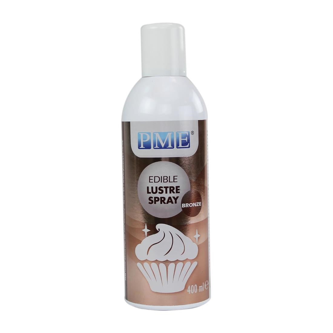 PME Edible Lustre Spray Bronze 400ml CX146