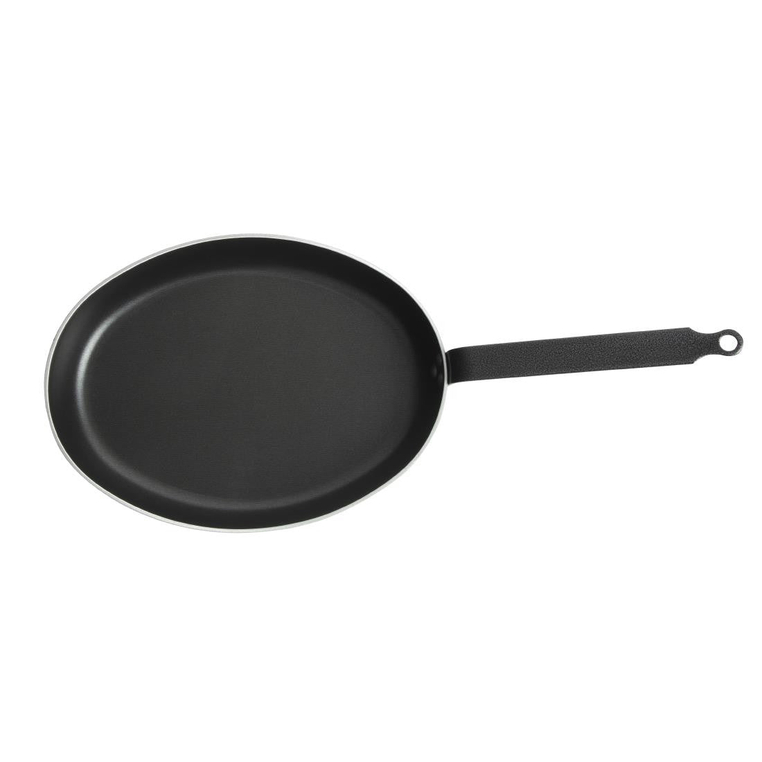 Matfer Bourgeat Classe Chef Non-Stick Aluminium Oval Fish Frying Pan 360mm CX535
