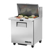 True Single Door Refrigerated Prep Table TSSU-27-12M-C-HC CX713