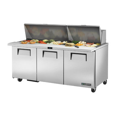 True Refrigerated Prep Table TSSU-72-30M-B-ST-HC CX719