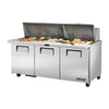 True Refrigerated Prep Table TSSU-72-30M-B-ST-HC CX719