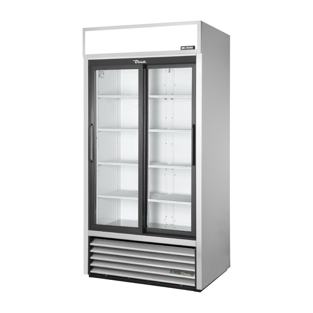 True Upright Retail Merchandiser Refrigerator GDM-33-HC-LD ALU CX786