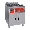 FriFri Precision 633 Electric Free Standing Triple Tank Filtration Fryer PL633M31G0 CX904