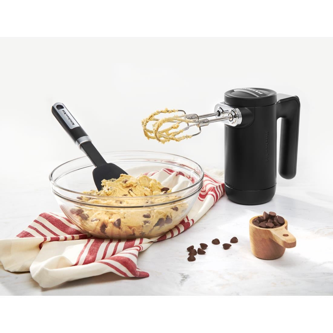 KitchenAid Cordless Hand Mixer 5KHMB732BBM CX932