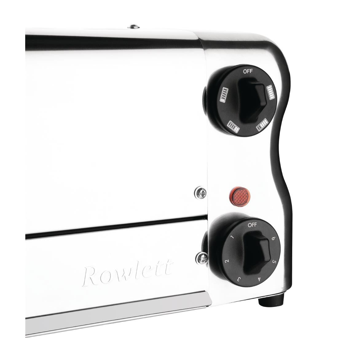 Rowlett Esprit 6 Slot Toaster Chrome w/2x Additional Elements & Sandwich Cage CH185