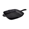 Tramontina Pre-Seasoned Cast Iron Square Griddle Pan 270mm 2.2Ltr CZ011