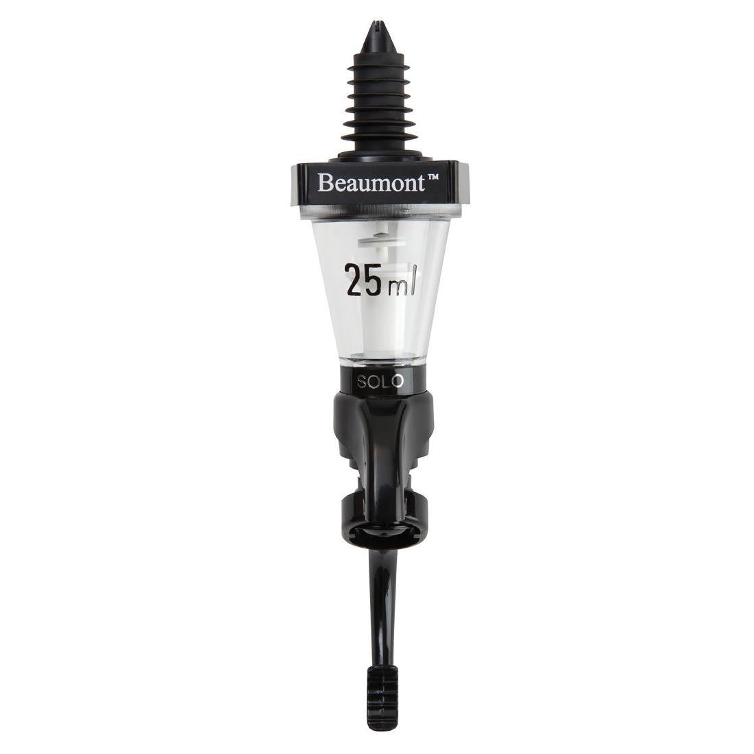 Beaumont Black Solo Professional Measure 25ml CZ330