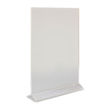 Beaumont Perspex Menu Holder Vertical A4 CZ424