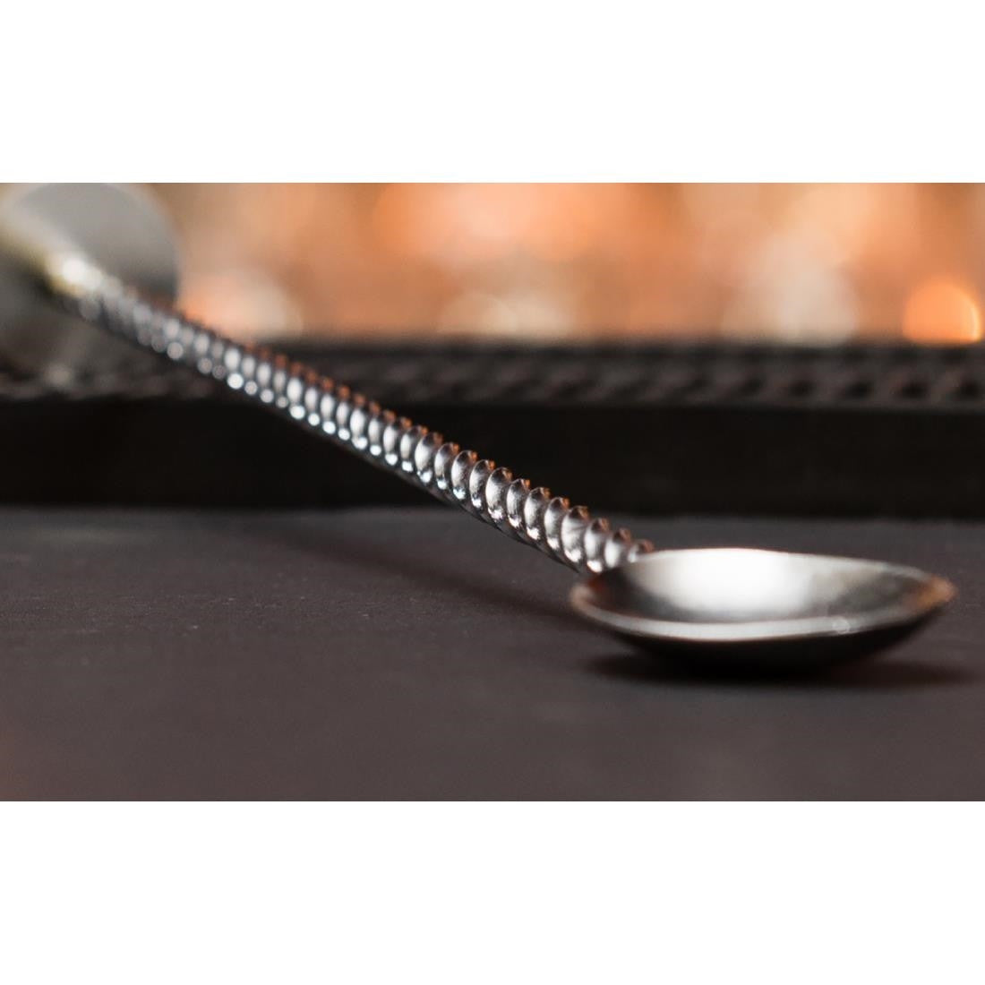 Beaumont Professional Cocktail Spoon With Masher 280mm CZ490