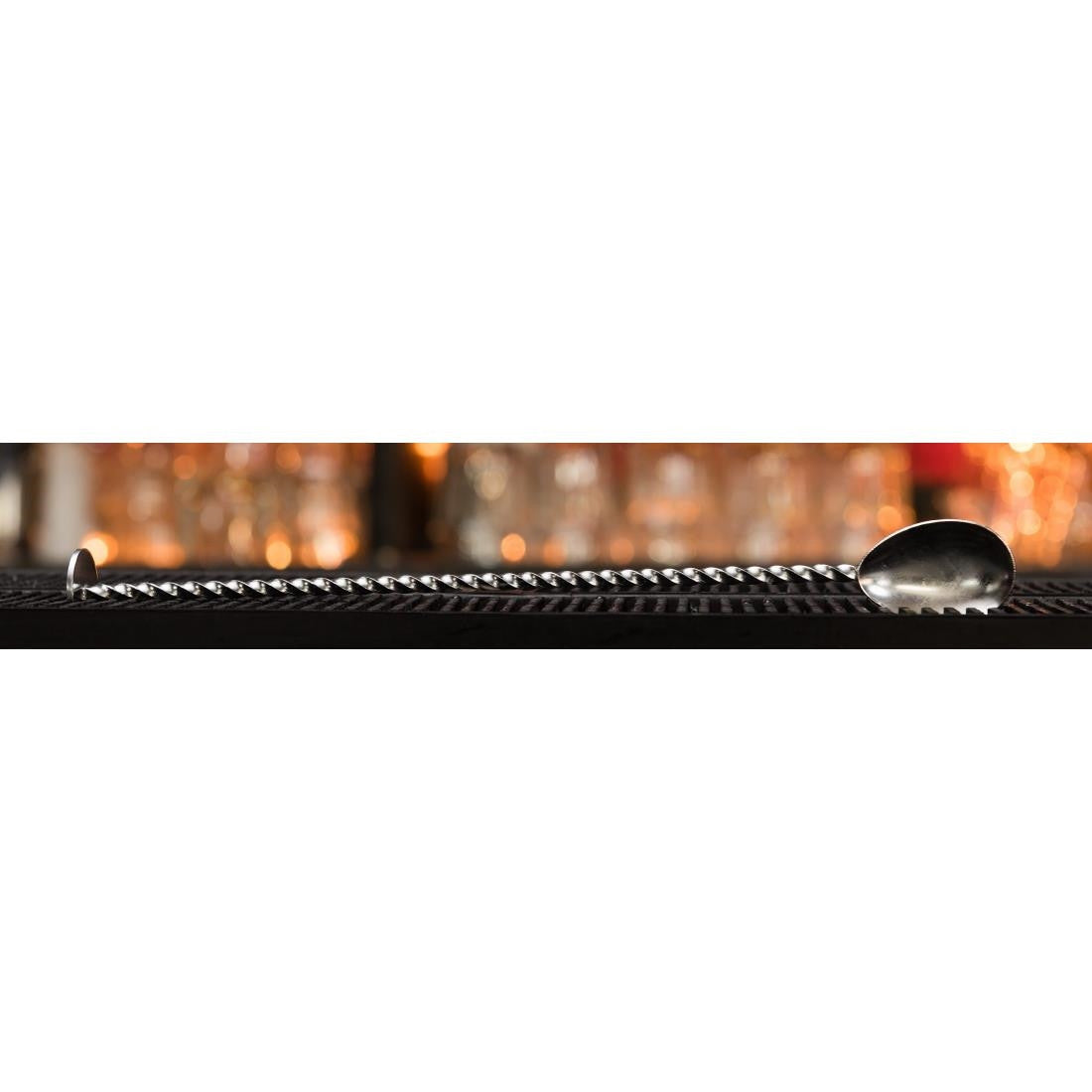 Beaumont Professional Cocktail Spoon With Masher 280mm CZ490