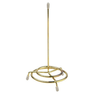 Beaumont Cheque Spindle Brass Plated 165mm CZ540