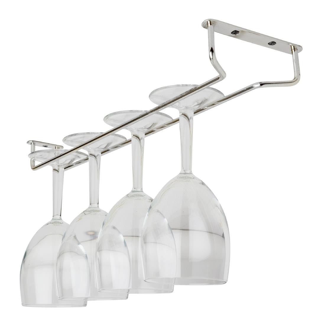 Beaumont Glass Hanger Chrome 406mm CZ563