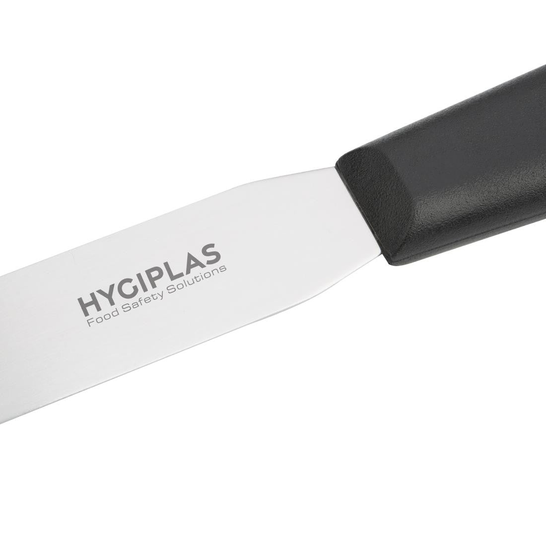 Hygiplas Straight Blade Palette Knife Black 10cm D401