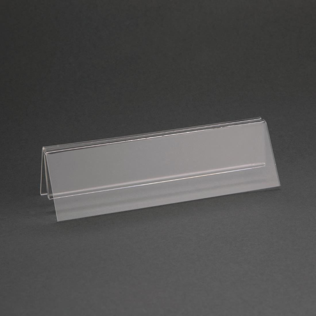 Wide Base Acrylic Menu Holder D790