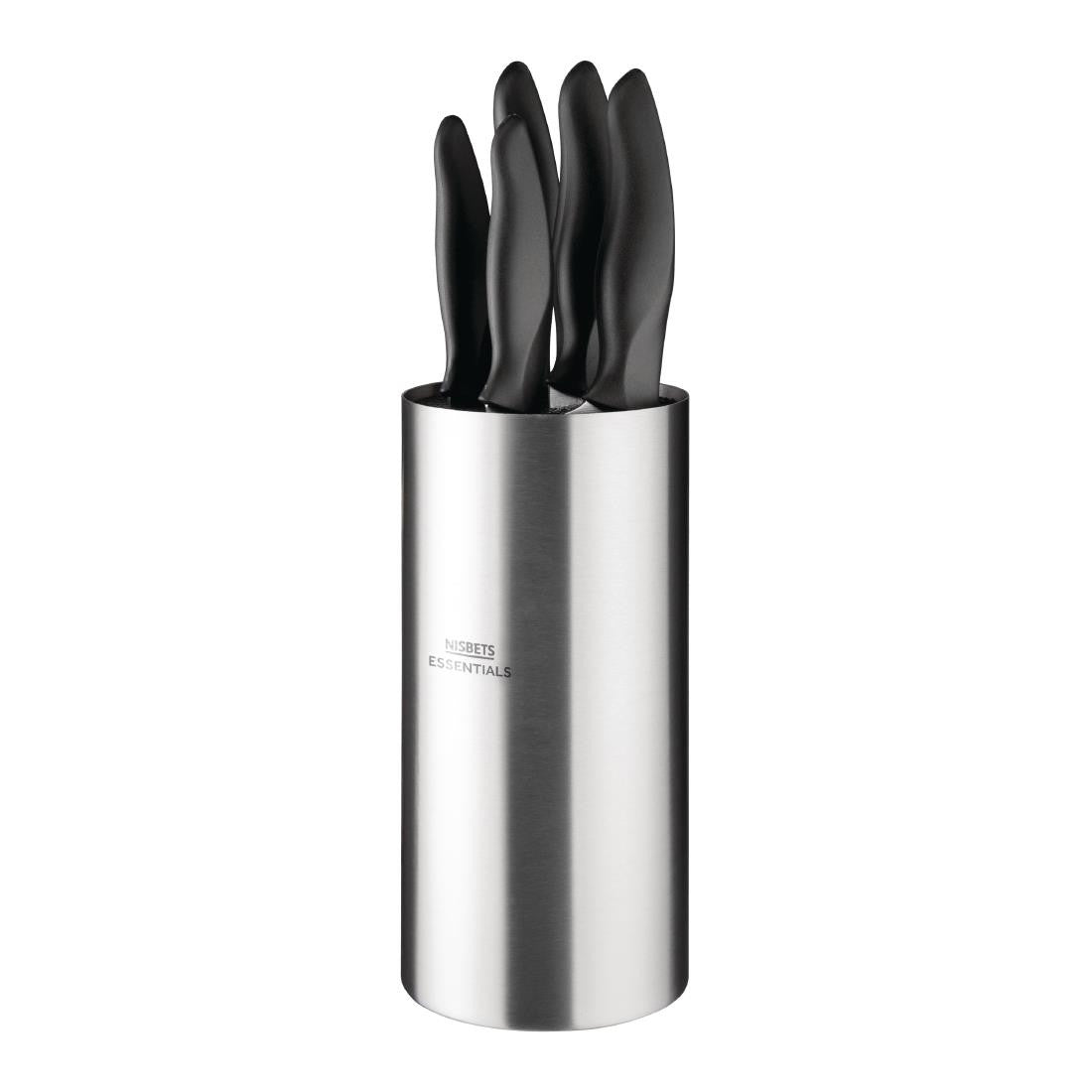 Nisbets Essentials Knife Block and Knives Set DA083