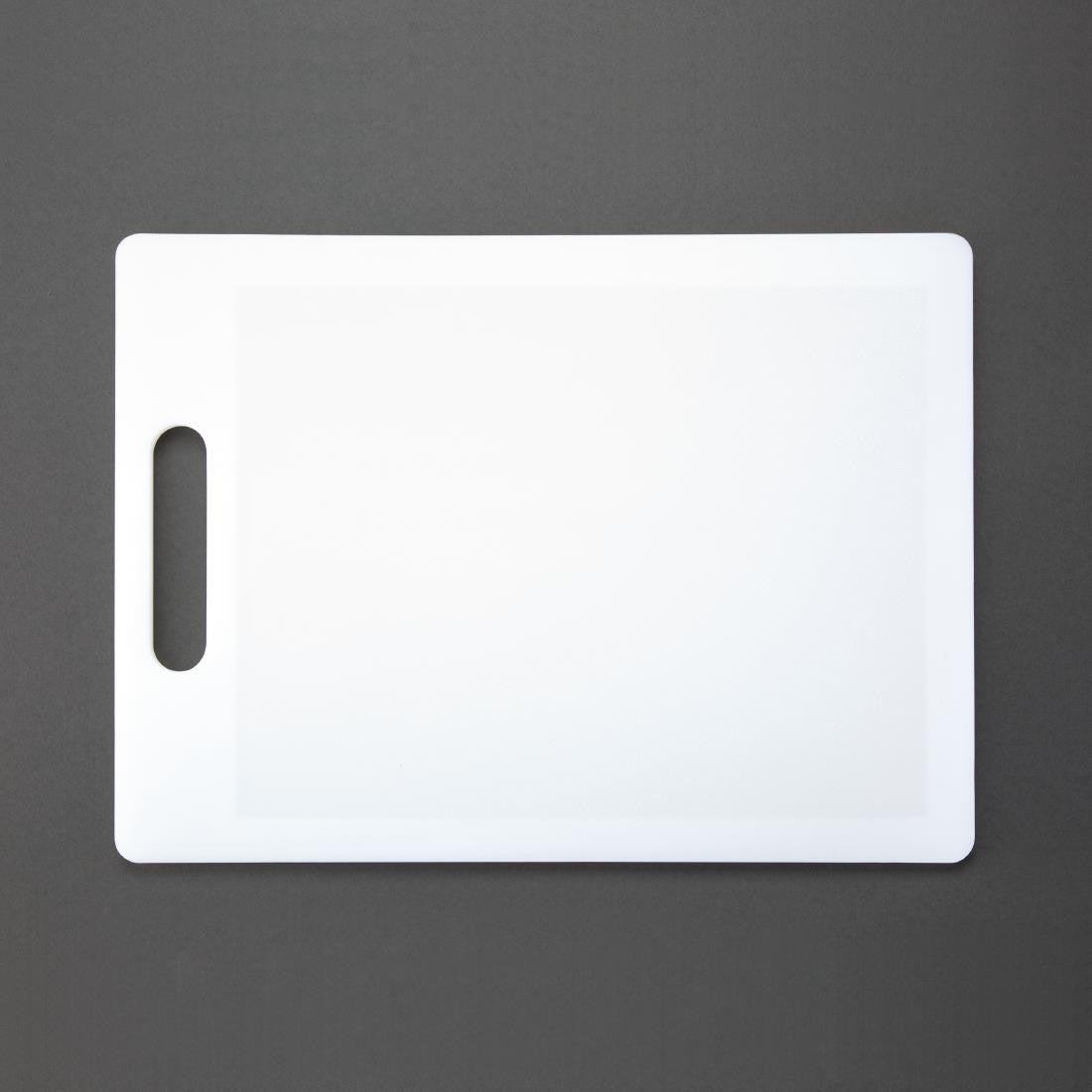 Nisbets Essentials White Chopping Board DA089