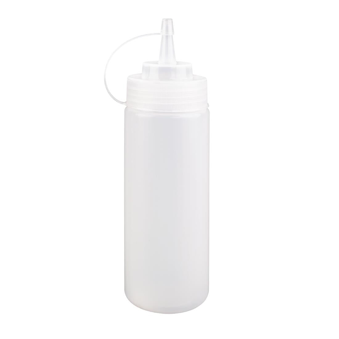 Nisbets Essentials Squeeze Sauce Bottles 12oz (Pack of 6) DA113
