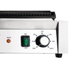 Nisbets Essentials Contact Grill Ribbed Top DA396