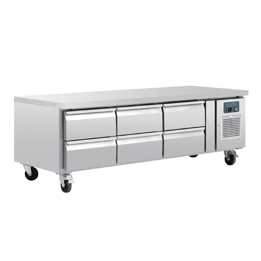 Polar U-Series Six Drawer Chef Base Counter Fridge DA465