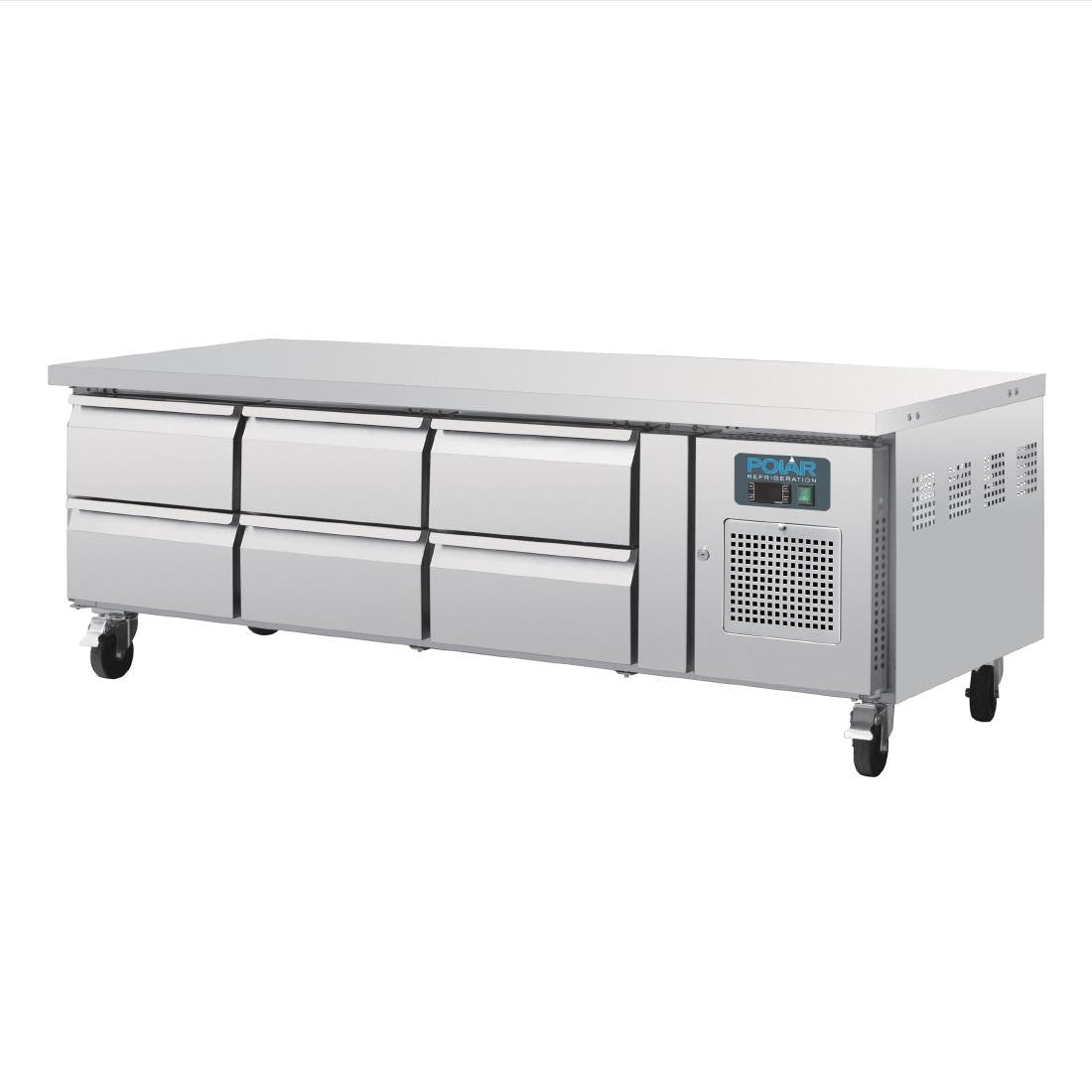 Polar U-Series Six Drawer Chef Base Counter Fridge DA465