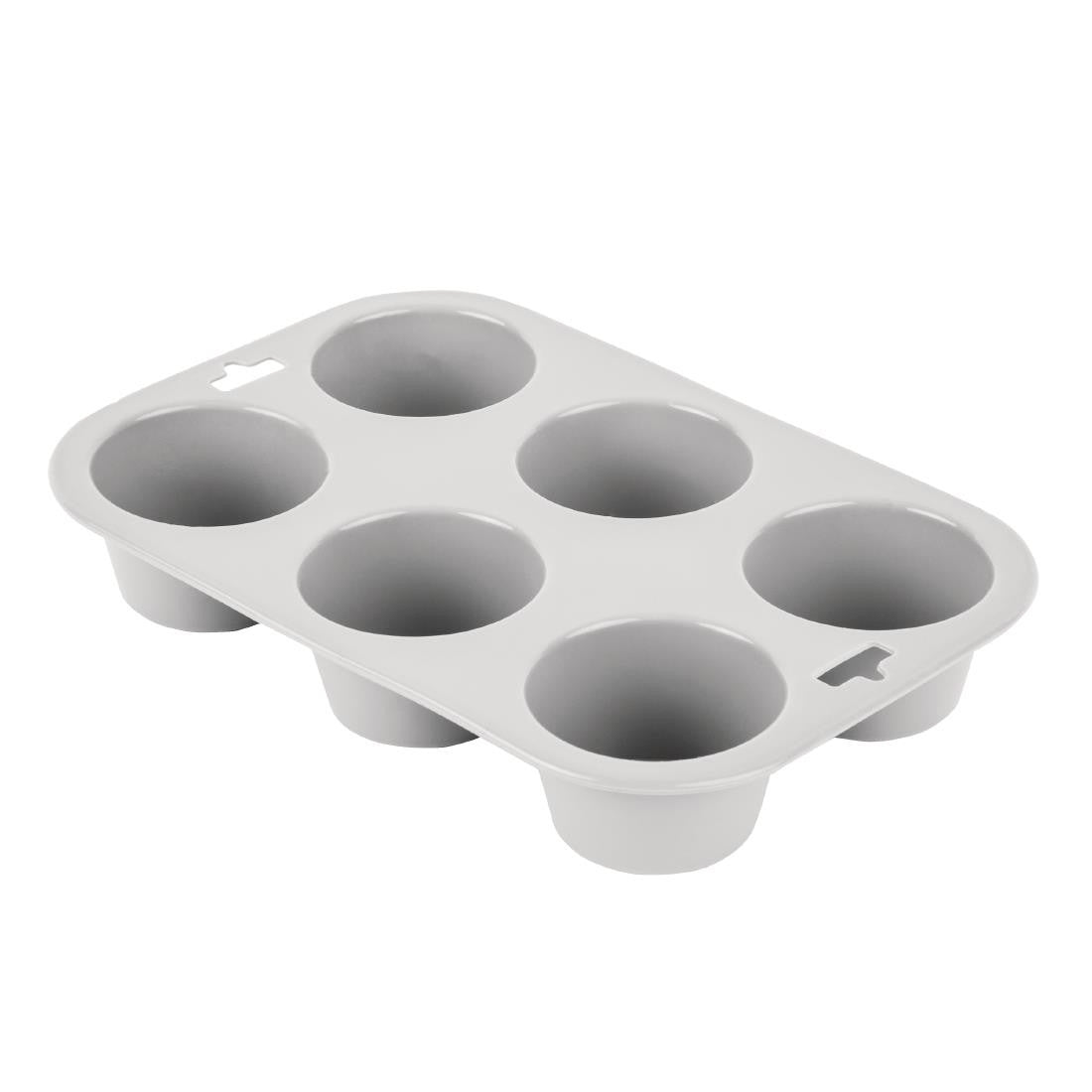 Vogue Flexible Silicone Muffin Pan 6 Cup DA520