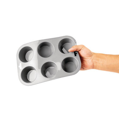Vogue Flexible Silicone Muffin Pan 6 Cup DA520